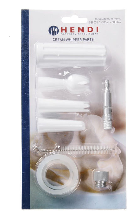 Ersatzteilset für Sahnespender, HENDI, Kitchen Line, 120x30x(H)240mm