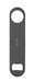 Flaschenöffner, BarUp, Schwarz, 180x40mm