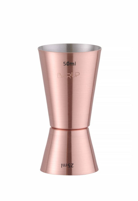 Barmaß 25/50 ml, BarUp, Kupfer, ⌀42x(H)86mm