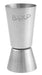 Jigger 20/40 ml, BarUp, Silber, ⌀40x(H)80mm, Rund