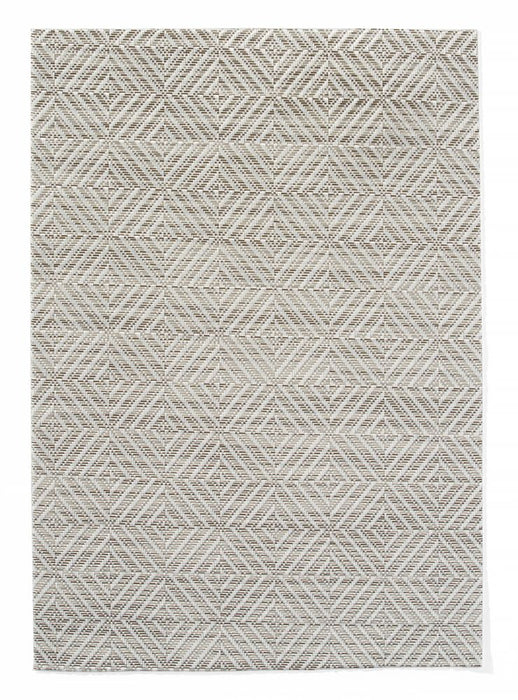 Platzset, geometrisches Muster, HENDI, Silber, 6 Stk., 450x300mm