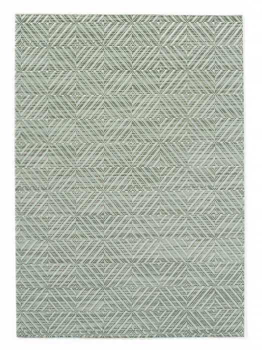 Platzset, geometrisches Muster, HENDI, Grün, 6 Stk., 450x300mm