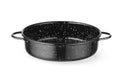Auflaufform, emailliert, HENDI, Schwarz, ⌀160x(H)45mm, Rund