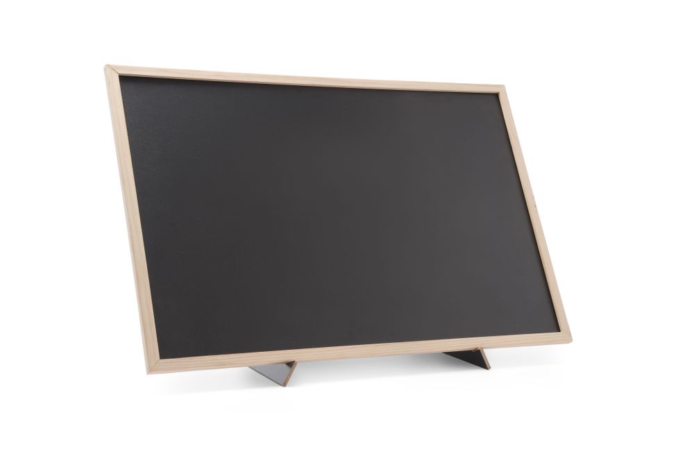 Kreidetafel mit Standfuß, HENDI, 400x600mm