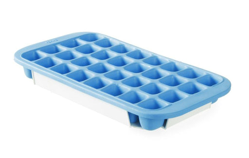Eiswürfelform mit Deckel und Bodenwanne, BarUp, Blau, 337x170mm