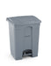 Tret-Abfalleimer, AmerBox, 68L, Hellgrau, 490x410x(H)660mm