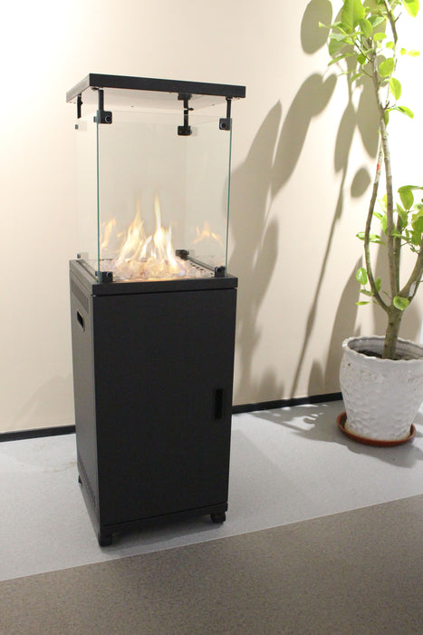 Gas-Terrassenfeuer, quadratisch 10,5 kW