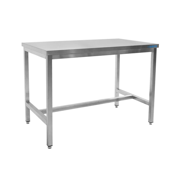 SARO Edelstahltisch ohne Unterblatt - B 1800 x T 700 mm