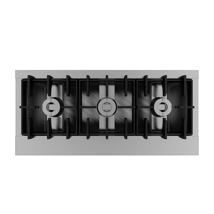 CombiSteel Tisch Für Pfannenkuchen 3 Brenner