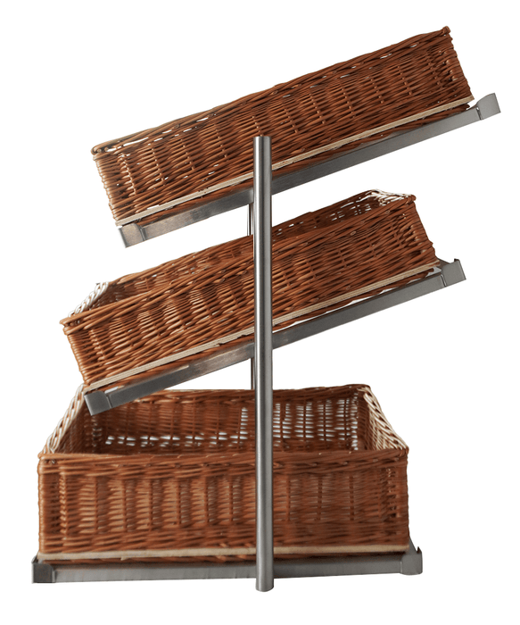 CombiSteel Brotkorb Etagere 3 Hoch Schmale Modell Inkl. Körbe