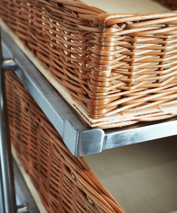 CombiSteel Brotkorb Etagere 3 Hoch Schmale Modell Inkl. Körbe