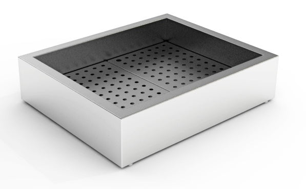 CombiSteel Gemahlenes Eis Behälter Aufbau 2/1 GN