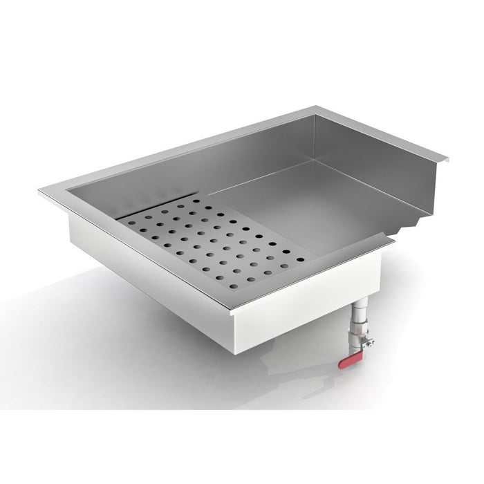 CombiSteel Gemahlenes Eis Behälter Einbau 1/1 GN