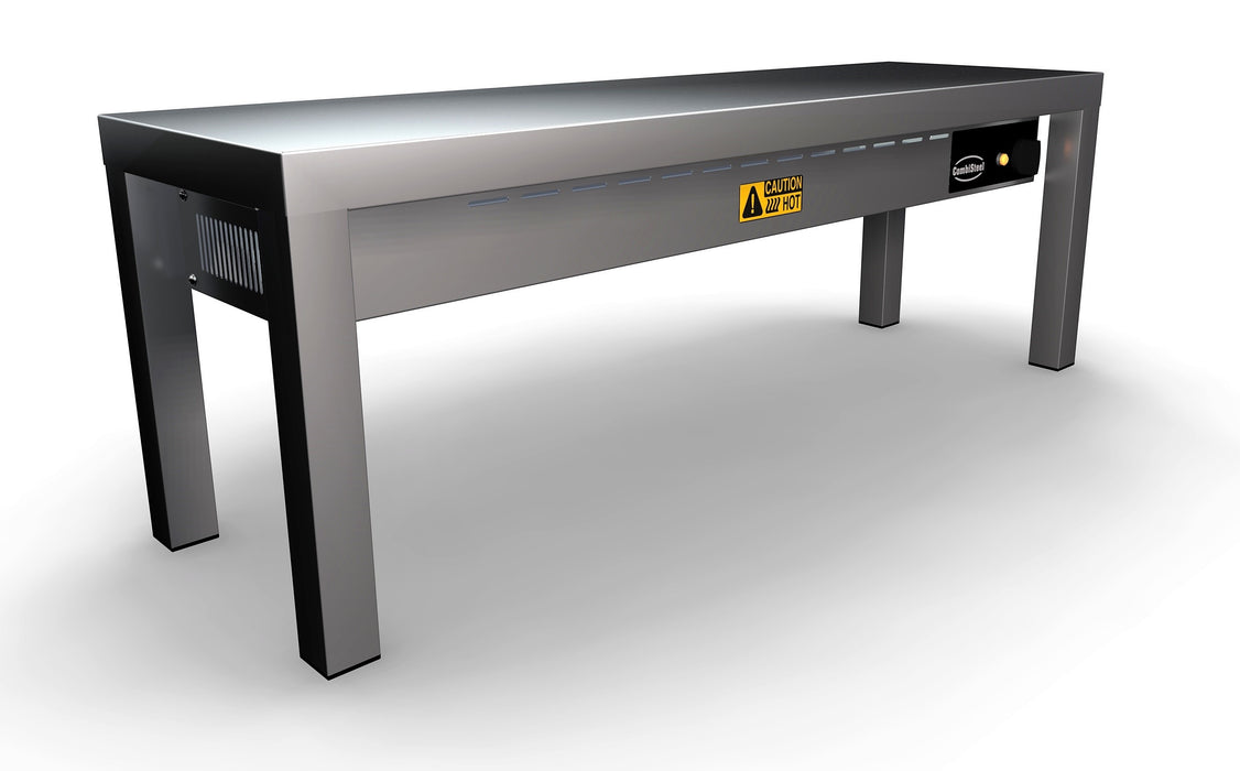 CombiSteel Aufsatzbord Keramisch Beheizt 1 Stufig 1000 3 Heaters Of 250W | 7020.0700