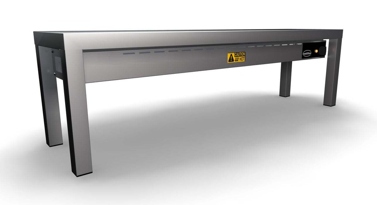 CombiSteel Aufsatzbord Keramisch Beheizt 1 Stufig 1200 3 Heaters Of 250W | 7020.0705