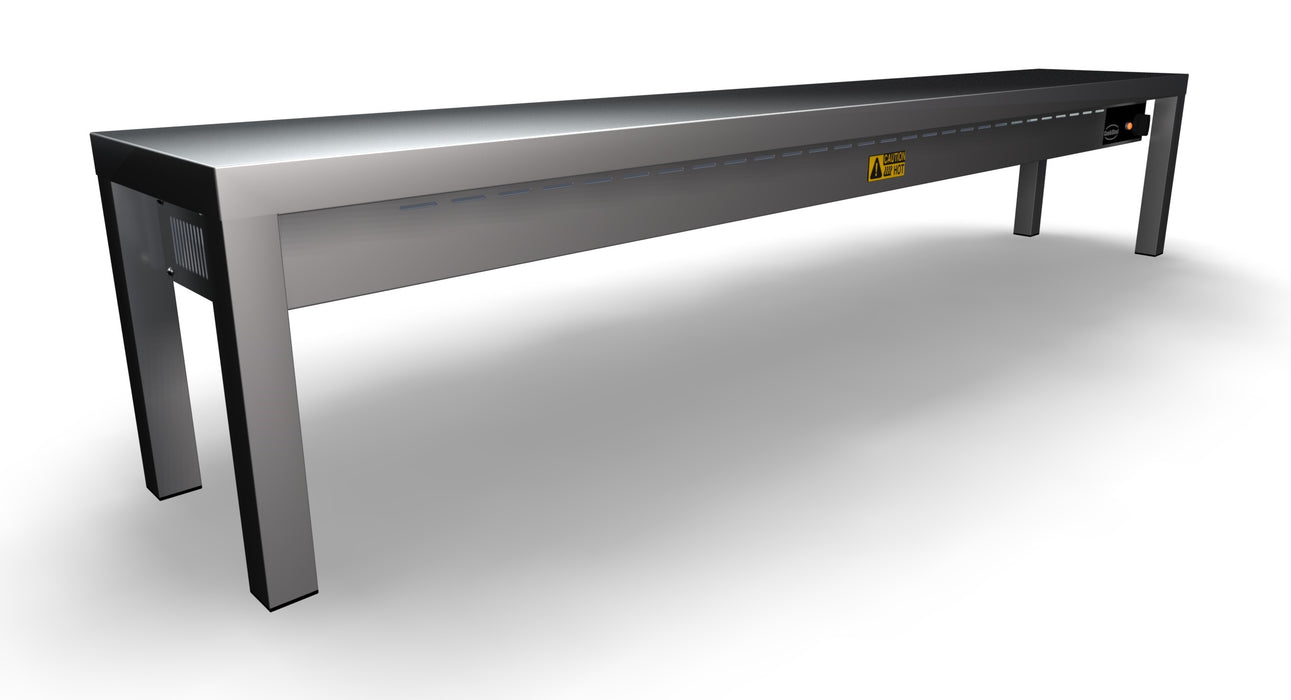 CombiSteel Aufsatzbord Keramisch Beheizt 1 Stufig 1800 5 Heaters Of 250W | 7020.0720