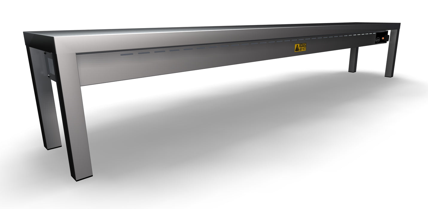 CombiSteel Aufsatzbord Keramisch Beheizt 1 Stufig 2000 6 Heaters Of 250W | 7020.0725
