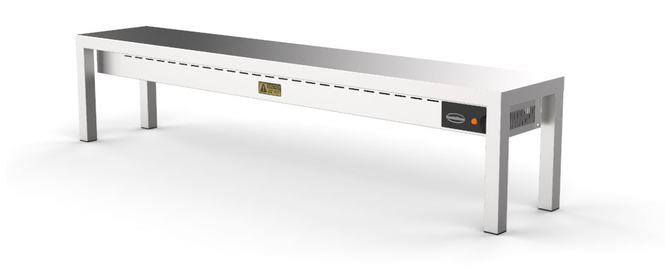 CombiSteel Aufsatzbord Keramisch Beheizt 1 Stufig 2000 6 Heaters Of 250W | 7020.0725