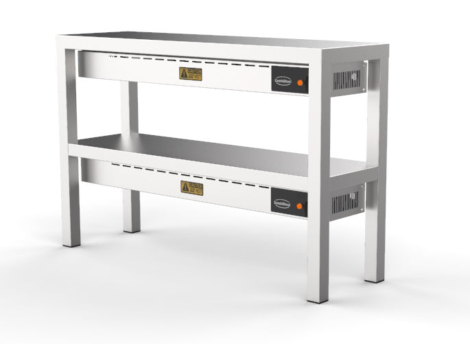 CombiSteel Aufsatzbord Keramisch Beheizt 2 Stufig 1400 8 Heaters Of 250W | 7020.0740