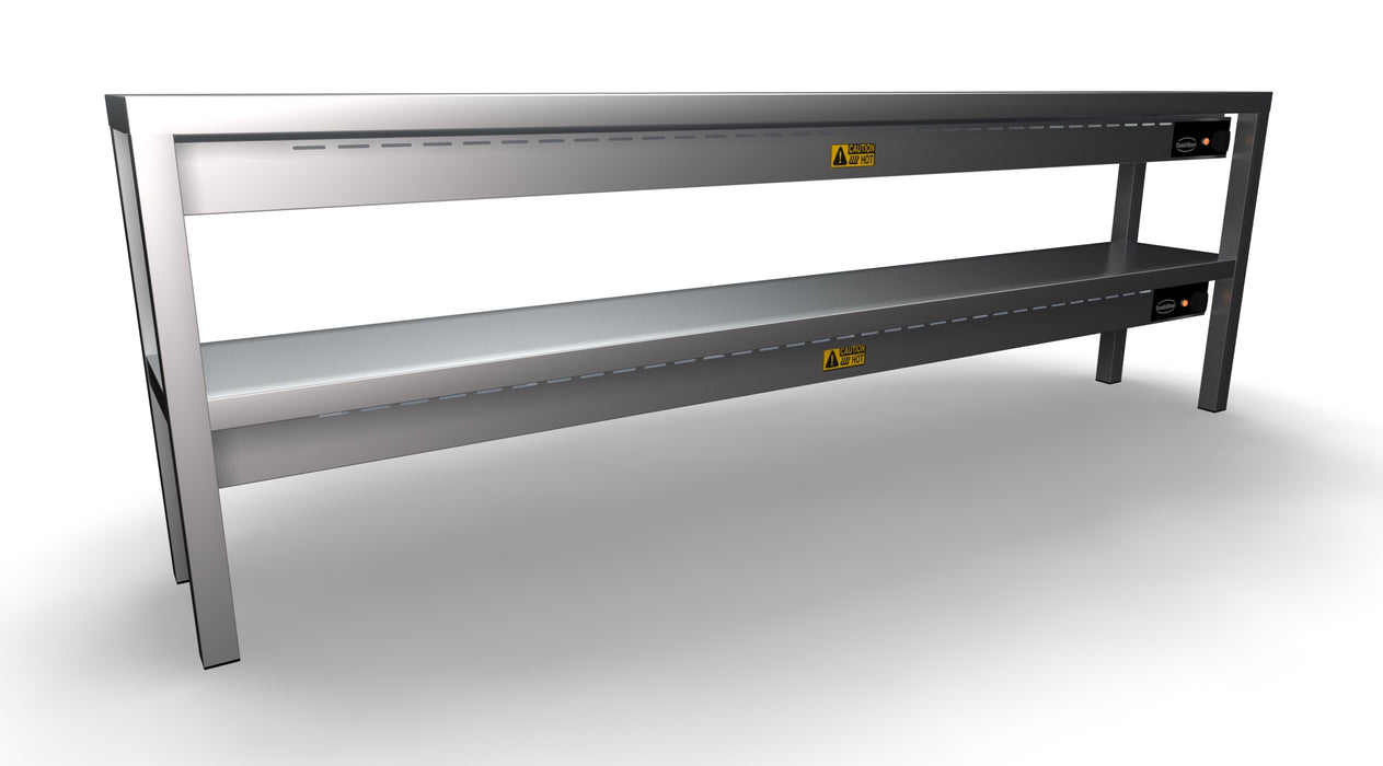 CombiSteel Aufsatzbord Keramisch Beheizt 2 Stufig 2000 12 Heaters Of 250W | 7020.0755