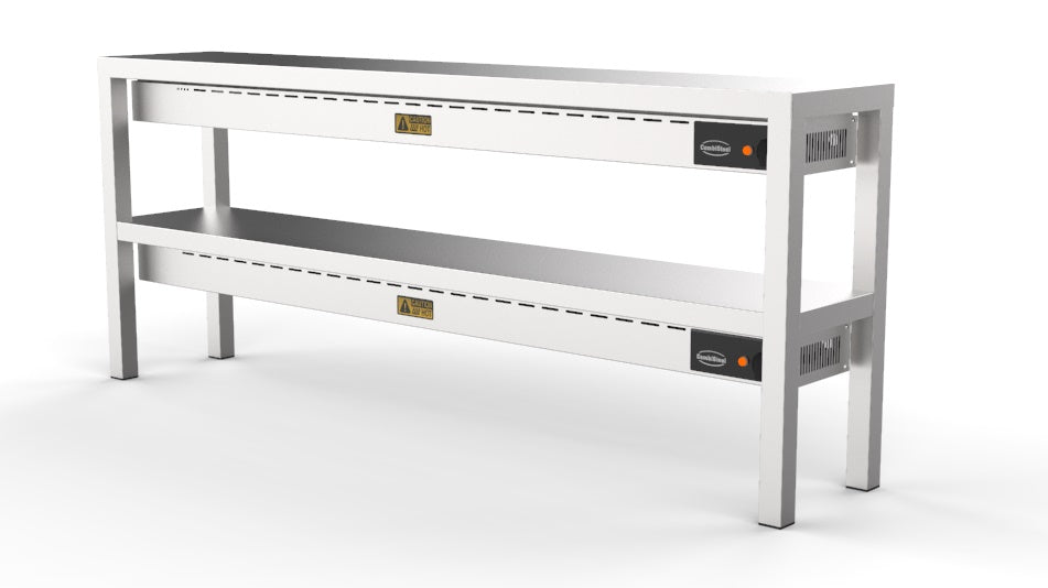 CombiSteel Aufsatzbord Keramisch Beheizt 2 Stufig 2000 12 Heaters Of 250W | 7020.0755
