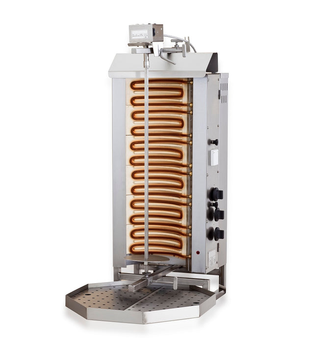CombiSteel Gyros Elektrogrill Motor Position Oben 6 Heizzonen