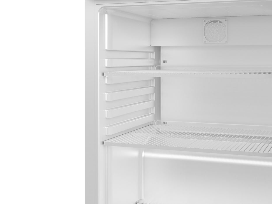 CombiSteel Kühlschrank Weiß 1 Tür 200L