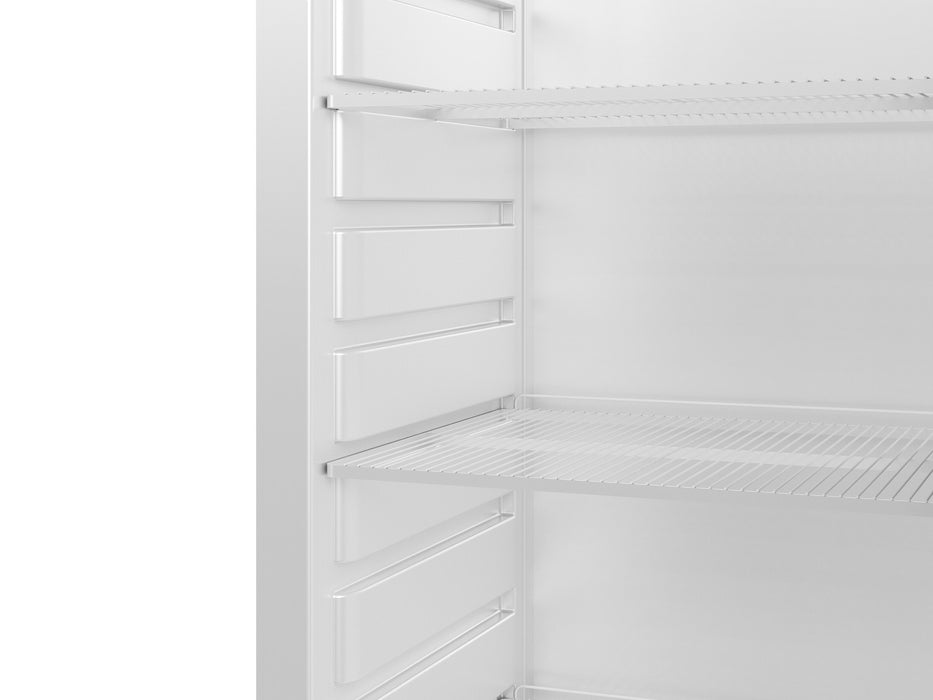 CombiSteel Kühlschrank Weiß 1 Tür 600L