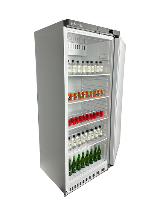 CombiSteel Kühlschrank Weiß 1 Tür 600L