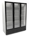 CombiSteel Kühlschrank 3 Glastüren - Weiss 9002