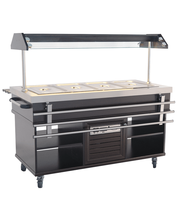 CombiSteel Gekühltes Büffet GN 4/1 | 7078.0010