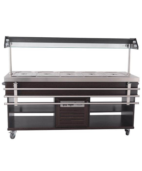 CombiSteel Gekühltes Büffet GN 5/1 | 7078.0015