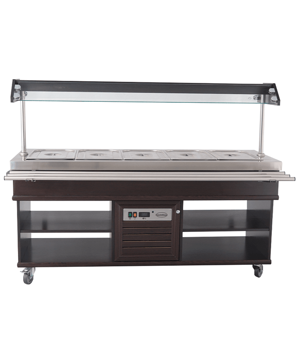 CombiSteel Gekühltes Büffet GN 5/1 | 7078.0015