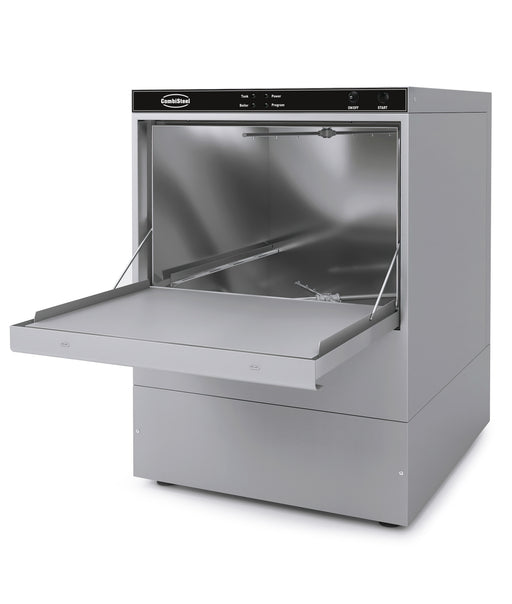 CombiSteel Gläserspülmaschine Ent 400-230 Dp Dde Mit Abwasserpumpe Und Spülmitteldosierer