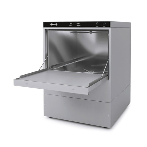 CombiSteel Gläserspülmaschine Ent 400-230 Dp Dde Mit Abwasserpumpe Und Spülmitteldosierer