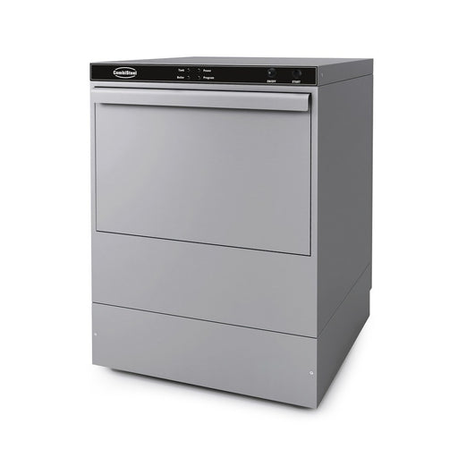 CombiSteel Geschirrspülmaschine Frontbedienung Ent 500-230 Dp Dde Mit Abwasserpumpe Und Spülmitteldosierer