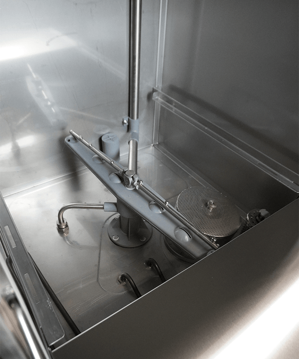 CombiSteel Geschirrspülmaschine Frontbedienung Ent 500-230 Dp Mit Abwasserpumpe