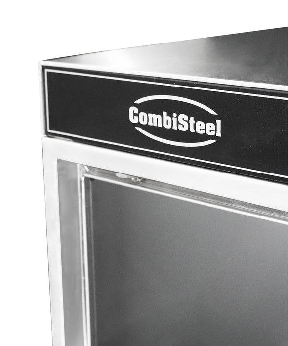 CombiSteel Geschirrspülmaschine Frontbedienung Ent 500-230 Dp Dde Mit Abwasserpumpe Und Spülmitteldosierer
