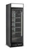 CombiSteel Kühlschrank 1 Glastür Schwarz Mit Canopy Sve-450 Blc