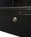 CombiSteel Kühlschrank 1 Glastür Schwarz Mit Canopy Sve-450 Blc