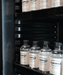 CombiSteel Kühlschrank 1 Glastür Schwarz Mit Canopy Sve-450 Blc