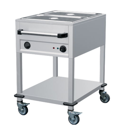 CombiSteel Bain-Marie Wagen 2/1
