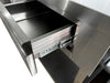 CombiSteel Edelstahl Kaffee Arbeitstisch 1250 × 600 × 1150