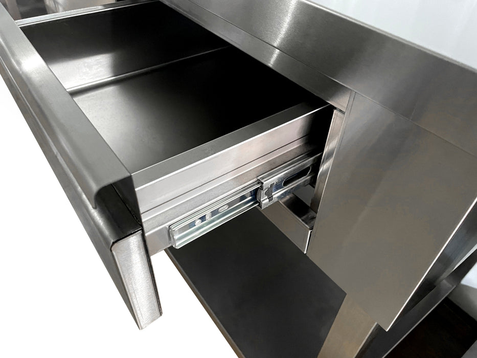 CombiSteel Edelstahl Kaffee Arbeitstisch 1250 × 600 × 1150