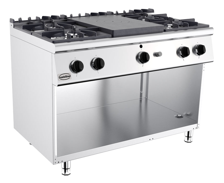 CombiSteel BASE 700 Glühplattenherd Gas 4 Brenner