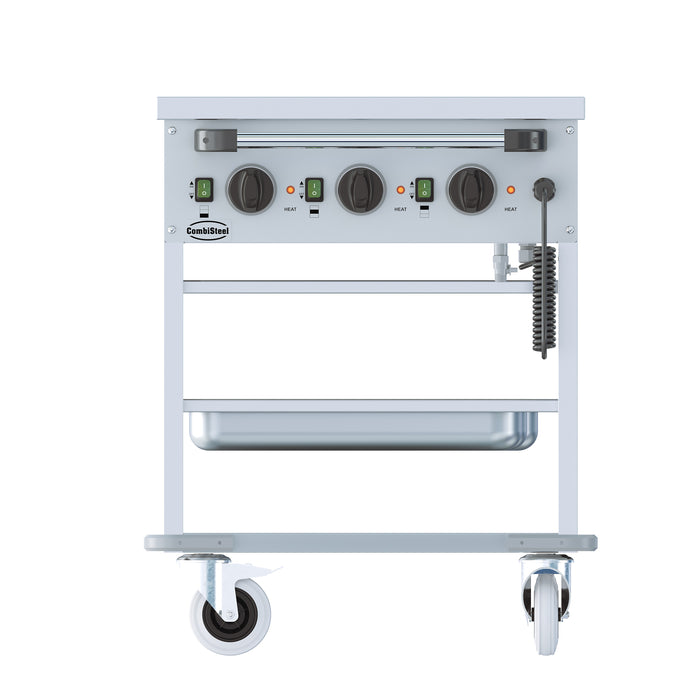 CombiSteel Bain-Marie Wagen 3/1.