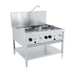 CombiSteel Gas Woktisch 2 × 17Kw + 1 × 9Kw