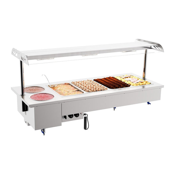 CombiSteel Einbau Bain-Marie Mit Schalen 4/1