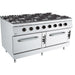 CombiSteel BASE 900 Gasherd 8 Brenner Mit Gasbackofen