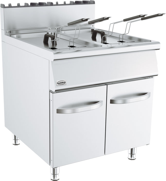 CombiSteel BASE 900 Friteuse Gas 2 × 19L